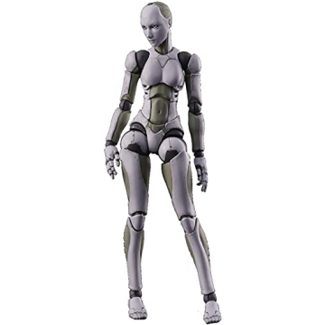 1000 Toys TOA Heavy Industries: Synthetic Human Female 1:12 Scale Action Figure, Multicolor