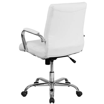 Flash Furniture Mid-Back LeatherSoft Adjustable Office Chair