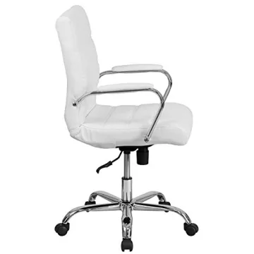 Flash Furniture Mid-Back LeatherSoft Adjustable Office Chair