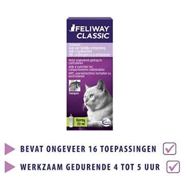 FELIWAY Classic Calming Spray for Happy Cats