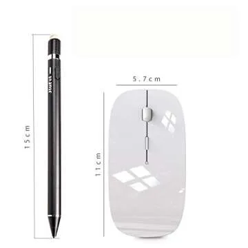 ZERU Bluetooth Mouse,Rechargeable Wireless Mouse for MacBook Pro/MacBook Air,Bluetooth Wireless Mouse for Laptop/PC/Mac/iPad pro/Computer (White)