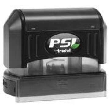 ANCHOR Rubber Stamp Notary Jurat Eco-Friendly 1" x 2.5"