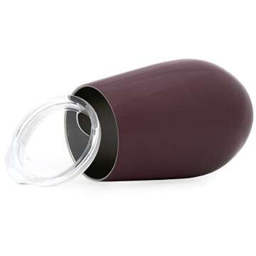 Simple Modern Wine Tumbler with Press-In Lid - 12oz Style