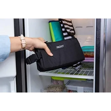 PackIt Freezable Snack Box EcoFreeze Tech Reusable Collapsible