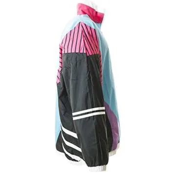 Funny Guy Mugs Retro Neon Windbreaker for Unisex Style