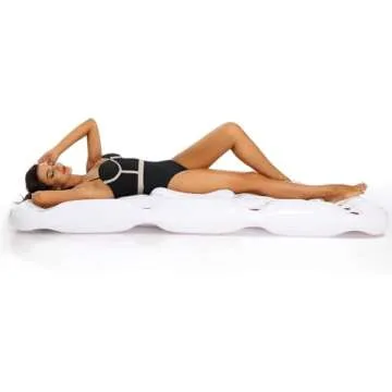 Triumpeek Inflatable Pool Game Table Float with Cooler