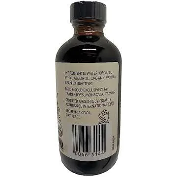 Trader Joe's Pure Bourbon Vanilla Extract - Rich Flavor for Gourmet Baking