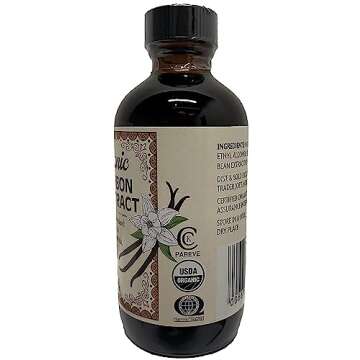 Trader Joe's Pure Bourbon Vanilla Extract - 4 Fl. Oz., 118ml in Plastic Bottle_AB