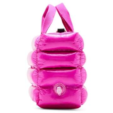 Chic Betsey Johnson Pink Nylon Tote for All Occasions