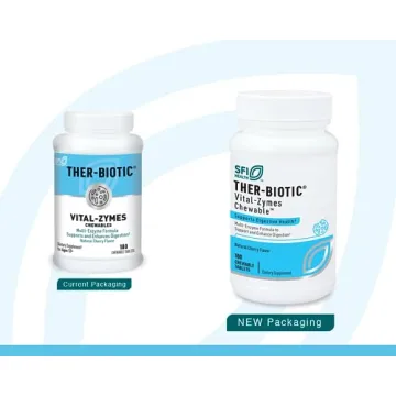 Klaire Labs Vital-Zymes Chewable Digestive Support for All Ages