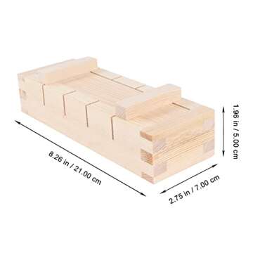 DOITOOL Sushi Making Kit - Quality Wooden Press Mold