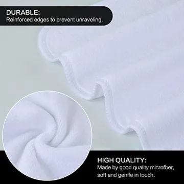 Buy SINLAND Microfiber Facial Cloths Fast Drying 6 Pack