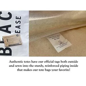 Santa Barbara Design Studio Tote Bag For Women Hold Everything Wedding 100% Cotton Canvas Shoulder Bag, Large, Bride Vibes