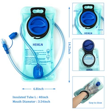 2 Pack Hydration Bladder for Hiking and Camping