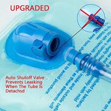 2 Pack Hydration Bladder for Hiking and Camping