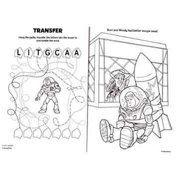 Pixar Toy Story Gigantic Coloring Book for Kids