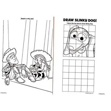 Pixar Toy Story Gigantic Coloring Book for Kids
