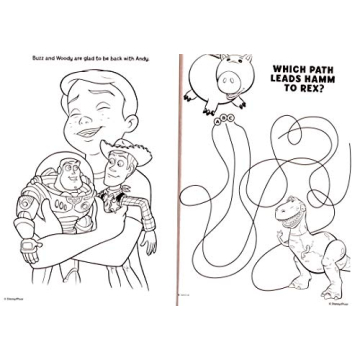 Pixar Toy Story Gigantic Coloring Book for Kids