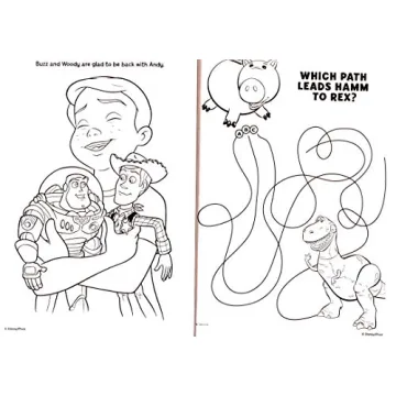 Pixar Toy Story Gigantic Coloring Book for Kids