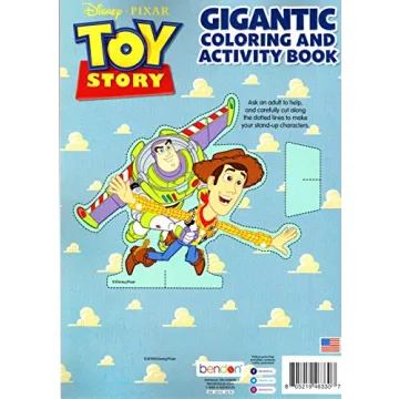 Pixar Toy Story Gigantic Coloring Book for Kids