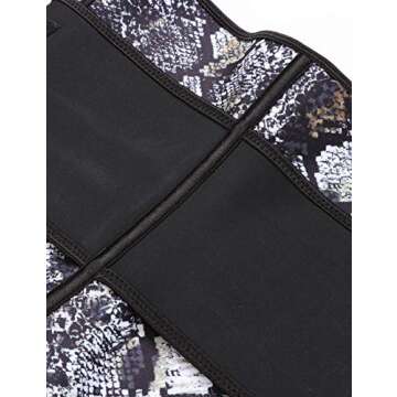 FeelinGirl Women Hot Sweat Latex Waist Trainer Corset Trimmer Belt Body Shaper Slimming