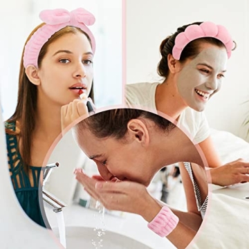 Stylish ATROCH Puffy Spa Headband for Skincare