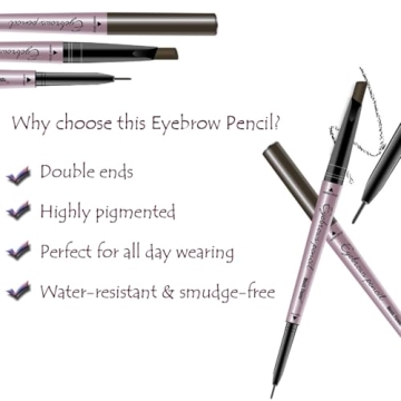 Affordable 2 Pack Eyebrow Pencil Set for Flawless Brows