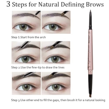 Affordable 2 Pack Eyebrow Pencil Set for Flawless Brows