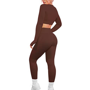 Stylish VALANDY Women's Seamless Gym Sets for Workouts