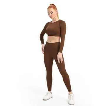 Stylish VALANDY Women's Seamless Gym Sets for Workouts