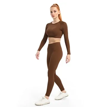 Stylish VALANDY Women's Seamless Gym Sets for Workouts