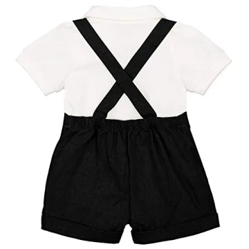 Stylish Baby Boys Bowtie Romper for Special Occasions