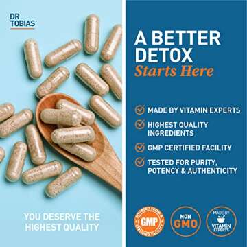 Dr. Tobias Lung Health Supplement with Vitamin C, Butterbur, Quercetin & Bromelain, Advanced Lung Cleanse Detox Formula for Bronchial & Respiratory System, Non-GMO, 60 Capsules, 60 Servings