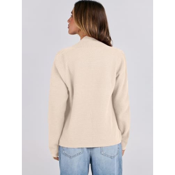 ANRABESS Women's Casual Cardigan Sweater for Fall Style