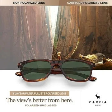 CARFIA Polarized Sunglasses for Men and Women