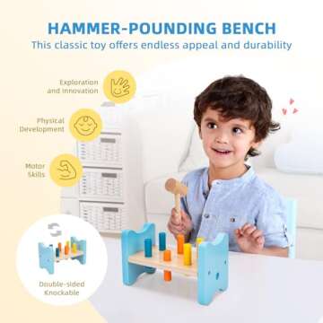 OOOK Montessori Toys for 1 Year Old - Fun Learning Kit