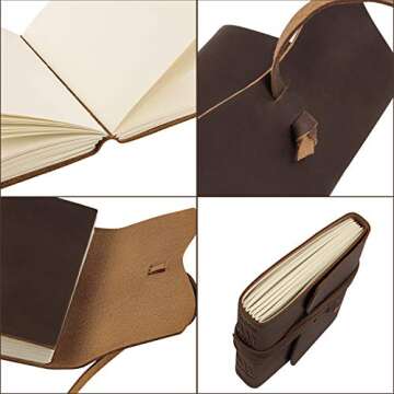 Personalized Leather Journal for Husband - Unique Gift Ideas