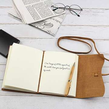 Personalized Leather Journal for Husband - Unique Gift Ideas