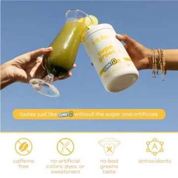 Be Amazing Super Greens Powder – 17 Fruits & 8 Veggies