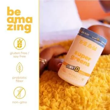 Be Amazing Super Greens Powder – 17 Fruits & 8 Veggies