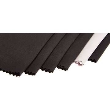 Amazon Basics Microfiber Cleaning Cloth for Electronics - Pack of 6, 6 x 7 Inches