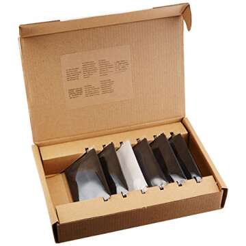 Amazon Basics Microfiber Cleaning Cloth for Electronics - Pack of 6, 6 x 7 Inches