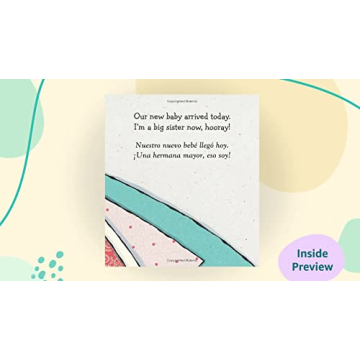 I Am a Big Sister! Bilingual Book for New Siblings