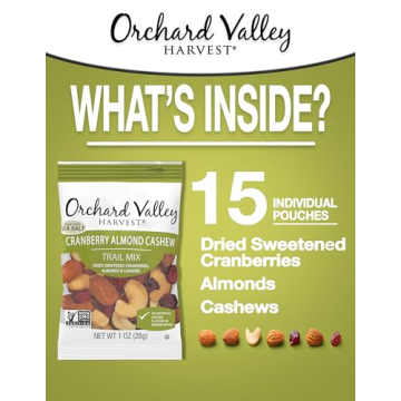 Orchard Valley Harvest Cranberry Almond Cashew Trail Mix Pack
