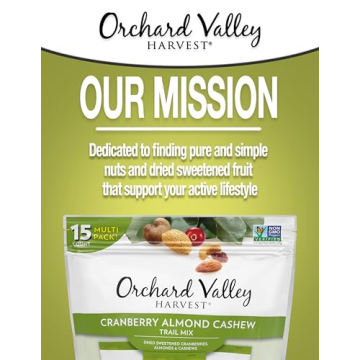 Orchard Valley Harvest Cranberry Almond Cashew Trail Mix Pack