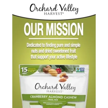 Orchard Valley Harvest Cranberry Almond Cashew Trail Mix Pack