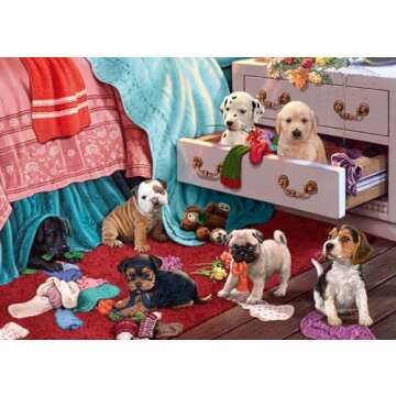 Ravensburger Mischief Makers Large Format 300 Piece Jigsaw Puzzle | Premium Quality | Unique Piece S...