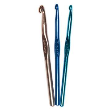 Boye Crochet Hook Set for Beginners - Sizes J-N