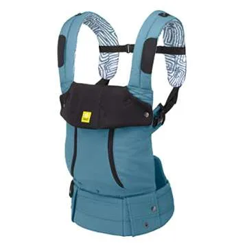 LÍLLÉbaby 6-in-1 All Seasons Baby Carrier - Tiled Bluestone
