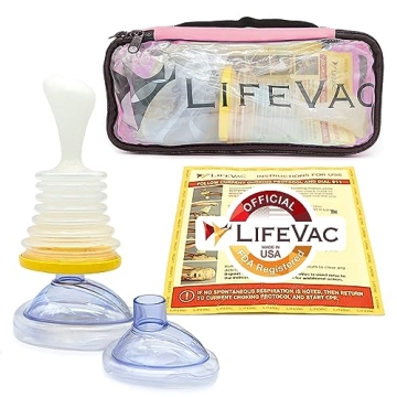 LifeVac Pink Travel Kit - Portable Rescue Device